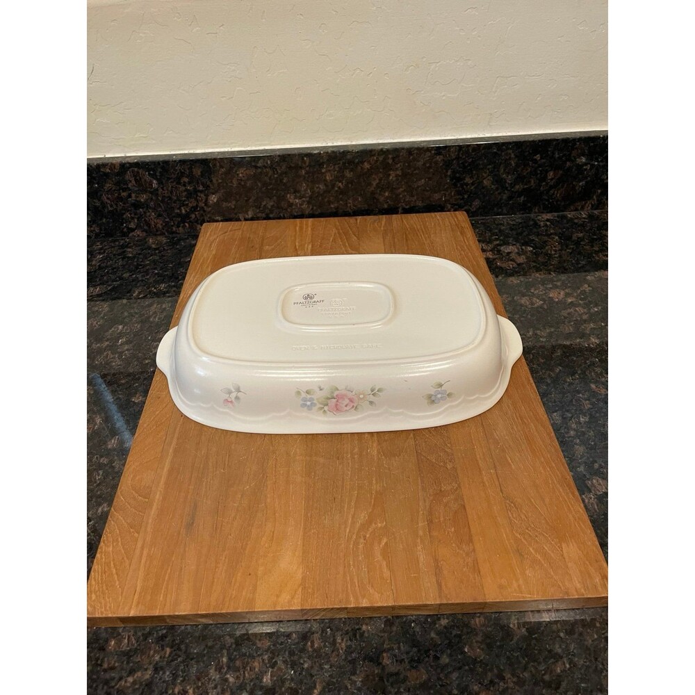 Pfaltzgraff Tea Rose 14" Rectangular Baker.